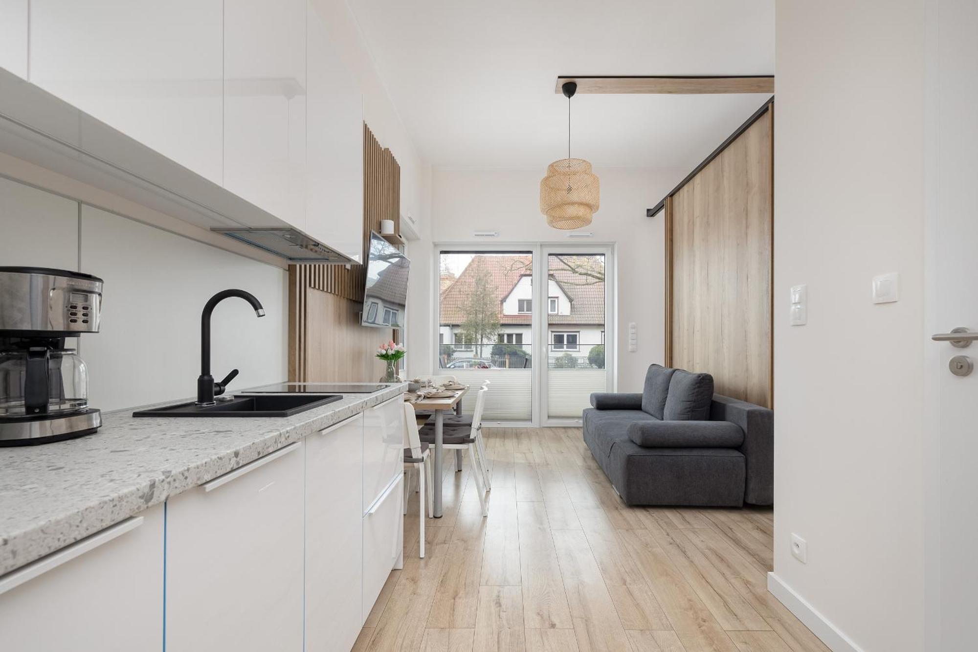 Modern Studio With Terrace And Parking In Swinoujscie By Noclegi Renters Exteriér fotografie